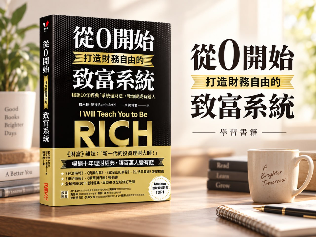 《從 0 開始的致富系統》書封