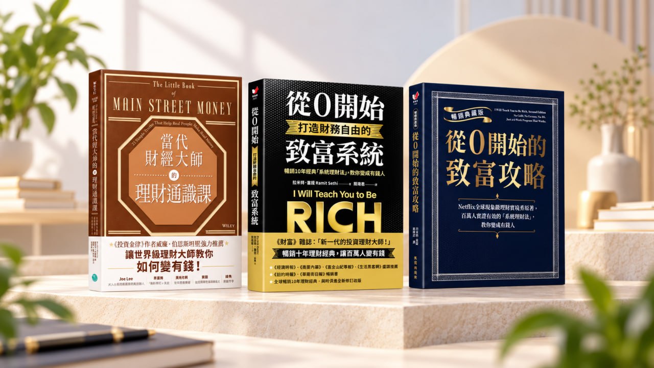 三本實體學習書籍